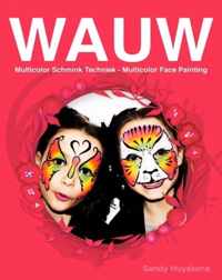 Schminkboek WAUW | Joli | Kinderen leren schminken | One Stroke face painting