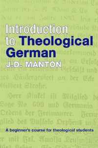 Introduction To Theological German