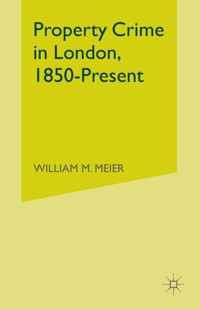 Property Crime in London, 1850-present