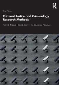 Criminal Justice and Criminology Research Methods