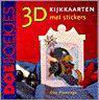 3d kijkkaarten met stickers