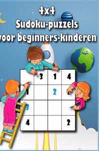 4x4 sudoku puzzels voor kinderen