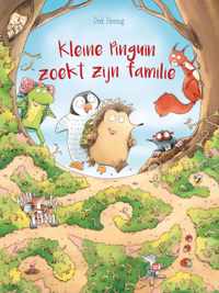 Kleine pinguïn zoekt zijn familie