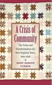 A Crisis of Community