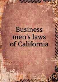 Business men's laws of California