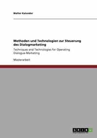 Methoden und Technologien zur Steuerung des Dialogmarketing