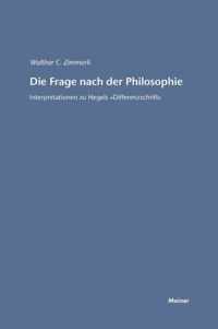 Die Frage nach der Philosophie