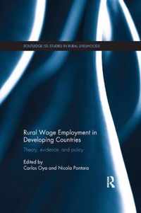 Rural Wage Employment in Developing Countries