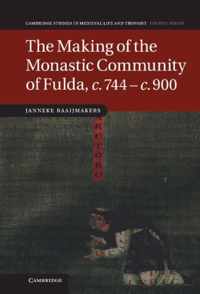 Making Of The Monastic Community Of Fulda, C.744 - C.900