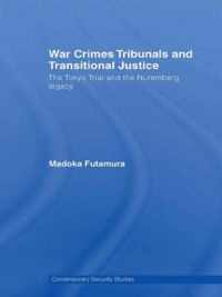 War Crimes Tribunals and Transitional Justice