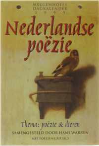 Meulenhoffs Dagkalender Nederlandse poëzie 1999 - Poëzie & dieren