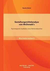 Gestaltungsmittelanalyse von McDonald's