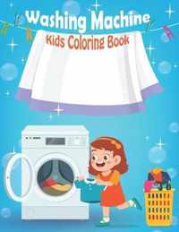 Washing Machine Kids Coloring Book
