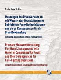 Messungen des Druckverlaufs an mit Wasser oder Druckluftschaum gefullten Schlauchleitungen wahrend des Betriebs und deren Konsequenzen fur die Brandbekampfung