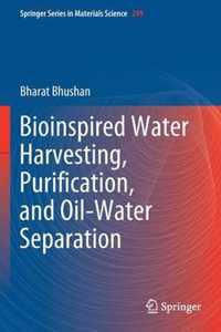 Bioinspired Water Harvesting, Purification, and Oil-Water Separation