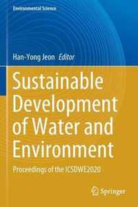 Sustainable Development of Water and Environment