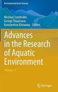 Advances in the Research of Aquatic Environment