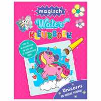 Waterkleuren  -   Waterkleurboek Unicorns en andere figuren