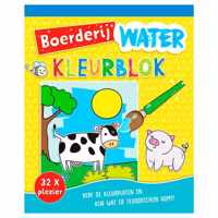 Waterkleuren  -   Waterkleurblok Boerderij