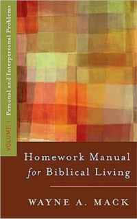 Homework Manual for Biblical Living