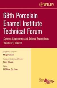 68th Porcelain Enamel Institute Technical Forum, Volume 27 Issue 9