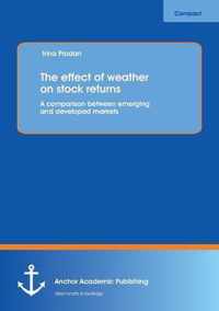 The Effect of Weather on Stock Returns