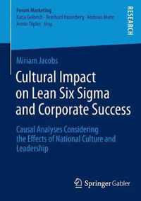 Cultural Impact on Lean Six Sigma and Corporate Success