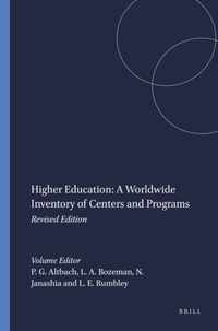 Higher Education: A Worldwide Inventory of Centers and Programs