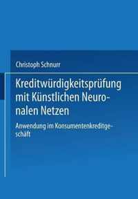 Kreditwurdigkeitsprufung Mit Kunstlichen Neuronalen Netzen