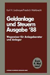 Geldanlage Und Steuern 88