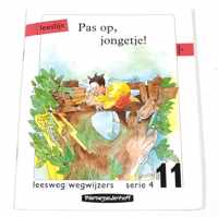 4-11 pas op jongetje Leesweg wegwyzer