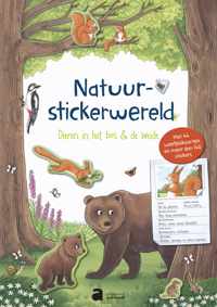 Natuurstickerwereld: Dieren in het bos & de weide