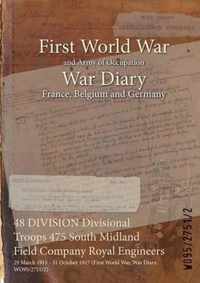 48 DIVISION Divisional Troops 475 South Midland Field Company Royal Engineers