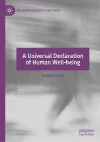 A Universal Declaration of Human Well-being