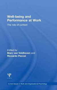 Well-Being and Performance at Work