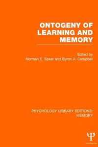 Ontogeny of Learning and Memory