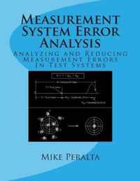 Measurement System Error Analysis