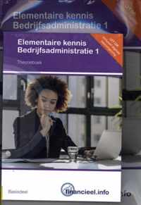 Financieel.info  -   Elementaire kennis Bedrijfsadministratie deel 1 - set van theorieboek en werkboek   Editie 2019