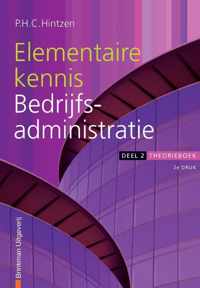 Elementaire kennis Bedrijfsadministratie 2 Theorieboek