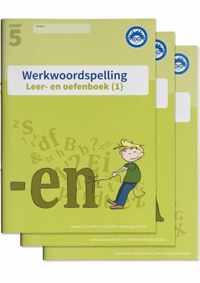 Werkwoordspelling Leer- en Oefenboeken groep 5 Compleet Compleet pakket gemengde opgaven voor werkwoordspelling