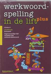 Werkwoordspelling in de lift - plus set 5 ex. Niveau 4 Werkboek