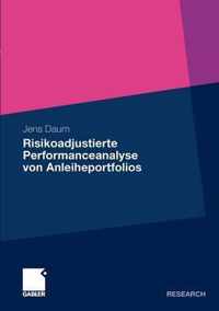 Risikoadjustierte Performanceanalyse Von Anleiheportfolios