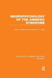 Neuropsychology of the Amnesic Syndrome