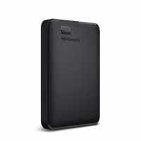 Western Digital Elements Portable 2.5 Inch externe HDD 1TB, Zwart