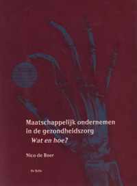 MAATSCHAPPELIJK ONDERN GEZONDHEIDSZ DR1