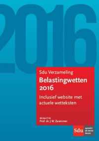 Sdu verzameling belastingwetten 2016