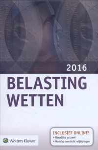 Belastingwetten 2016