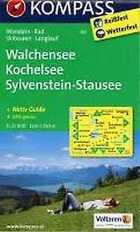 Kompass WK06 Walchensee, Kochelsee, Sylvenstein-Stausee