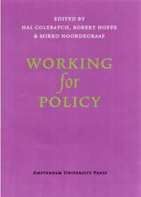 Working for Policy