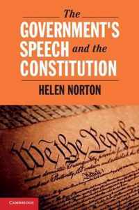 The Government's Speech and the Constitution